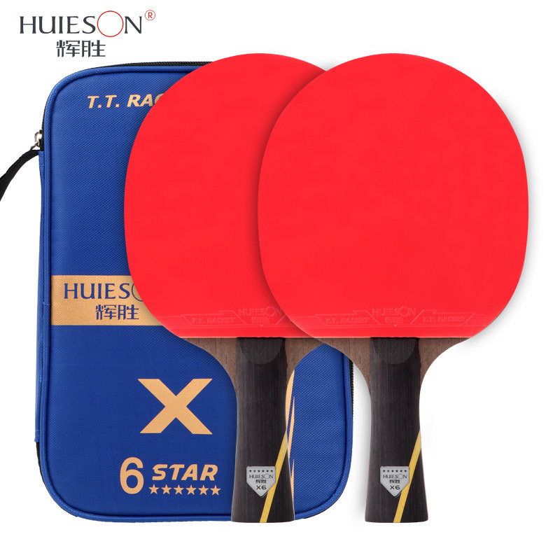 Table Tennis Match - Huieson 6 gwiazdek ulepszony rakieta do