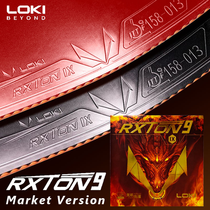 Table Tennis Association - LOKI RXTON 9 – nakładka do