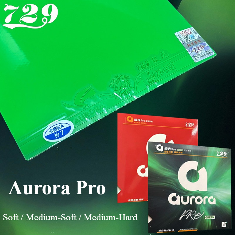 Table Tennis Association - 729 Friendship Aurora Pro Green Guma