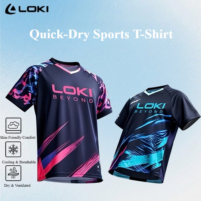 Table Tennis Club Jersey - Koszulki do tenisa stołowego LOKI BEYOND,