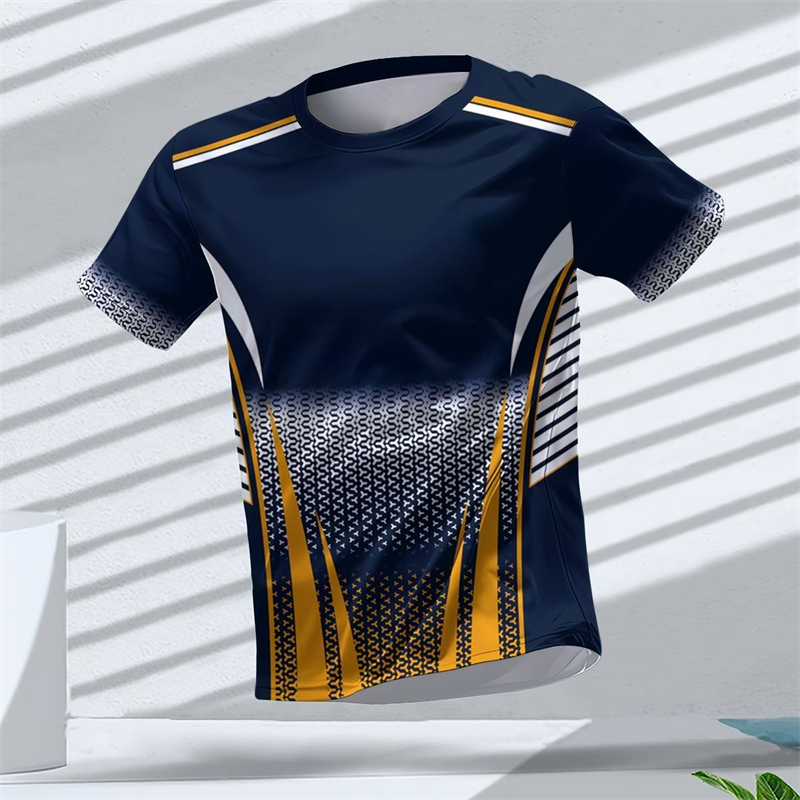Geometryczne grafiki, koszulki – Table Tennis Xu Xin recenzja i cena