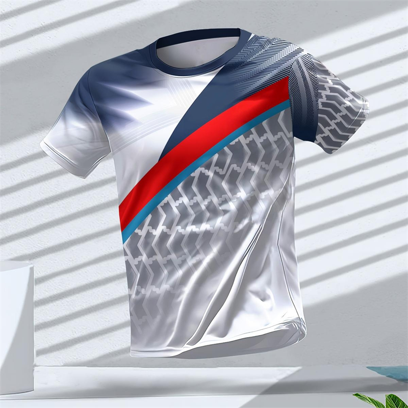 Geometryczne grafiki, koszulki – Table Tennis Xu Xin recenzja i cena