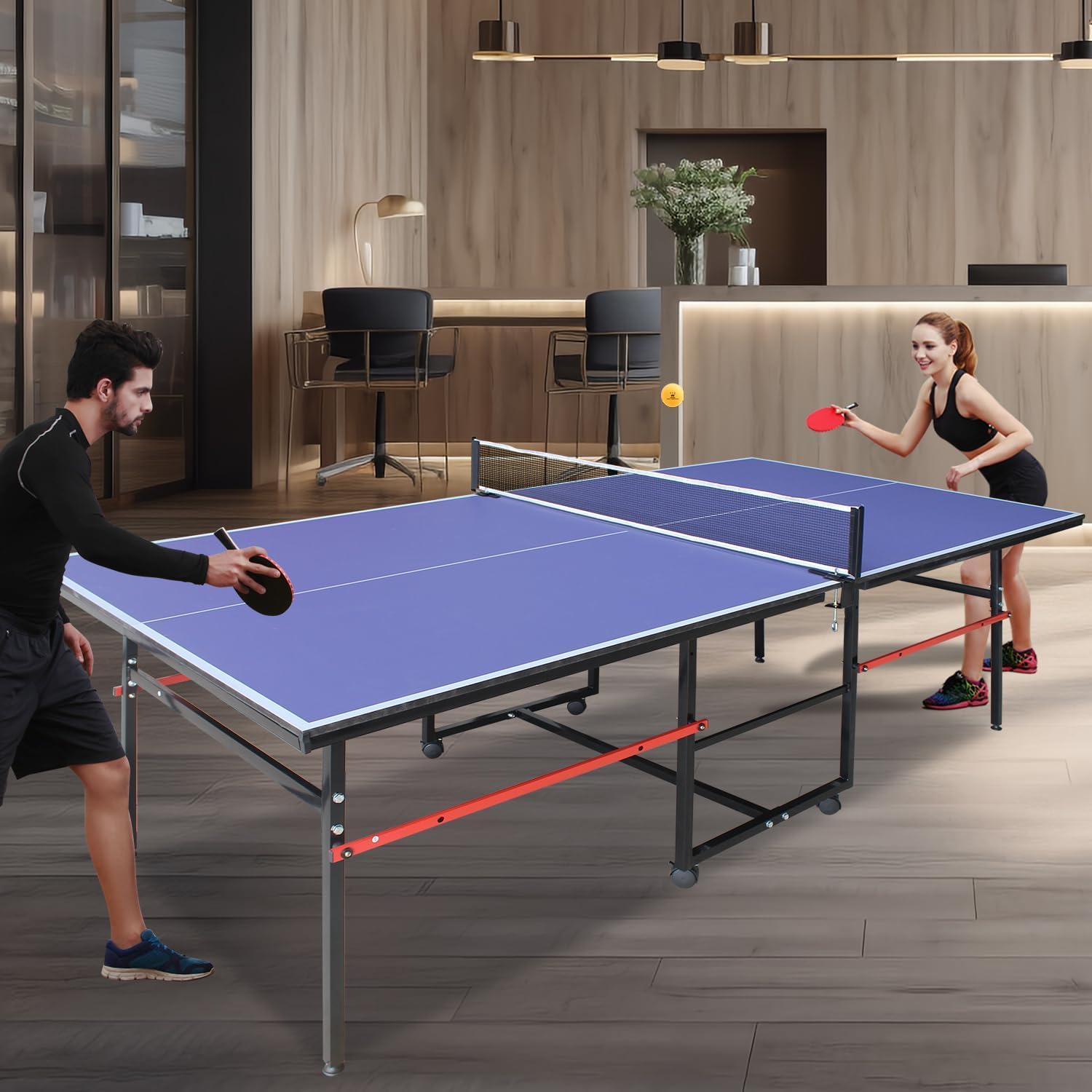 Przenośny stół do ping ponga o – Table Tennis Match recenzja i cena