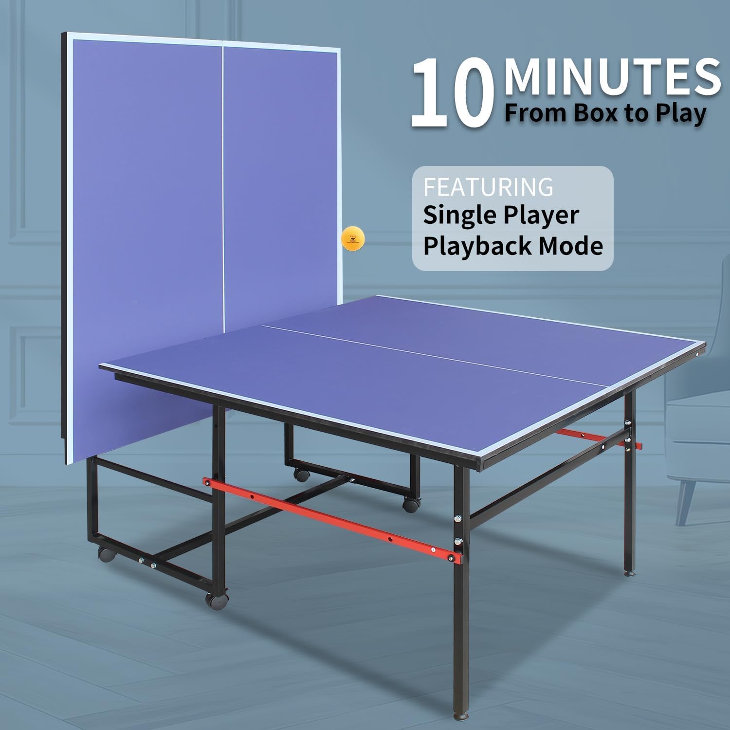 Przenośny stół do ping ponga o – Table Tennis Match recenzja i cena