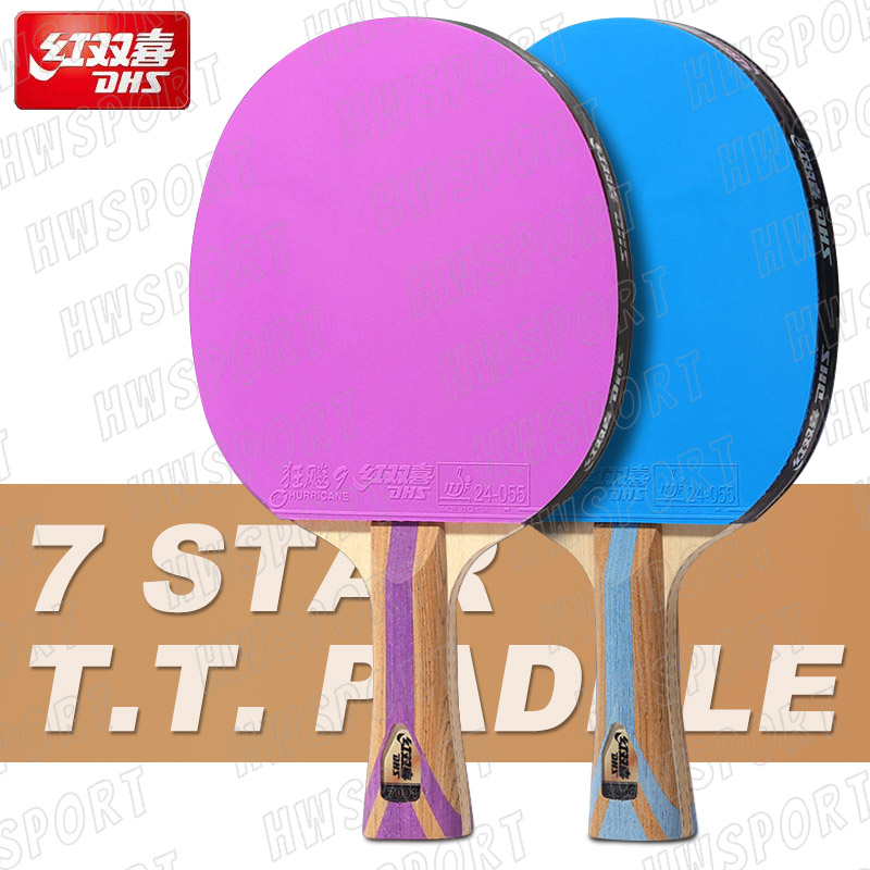 DHS 6 gwiazdek kolor rakieta d – Table Tennis Backhand recenzja i cena