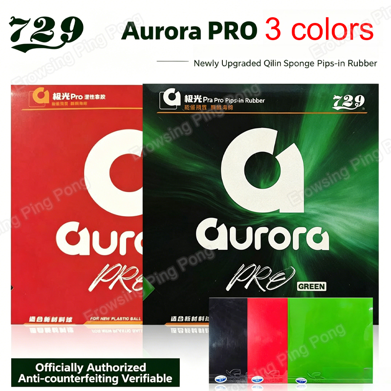 729 AURORA PRO Guma do tenisa  – Table Tennis Backhand recenzja i cena