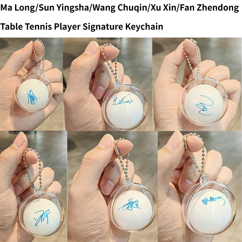 Brelok z autografami dla fanów – Table Tennis Xu Xin recenzja i cena