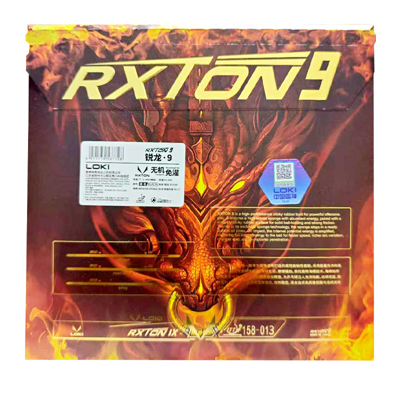 LOKI RXTON 9 – nakładka do pin – Table Tennis Association recenzja i cena
