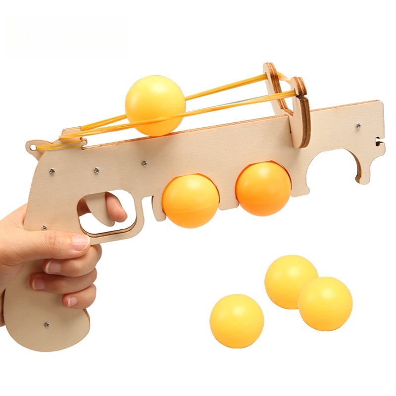 Drewniany model tenisa stołowe – Table Tennis Gun recenzja i cena