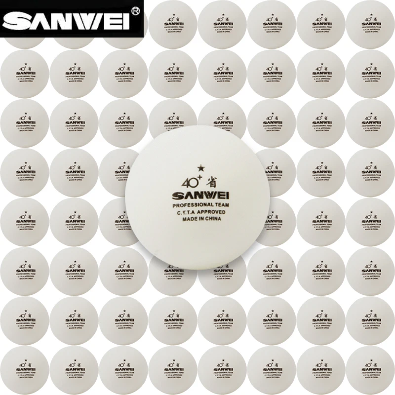 SANWEI 100 sztuk/opakowanie 40 – Table Tennis In Chinese recenzja i cena