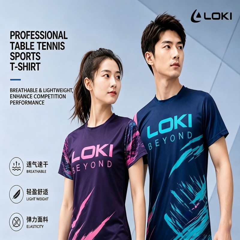 Koszulki do tenisa stołowego L – Table Tennis Club Jersey recenzja i cena