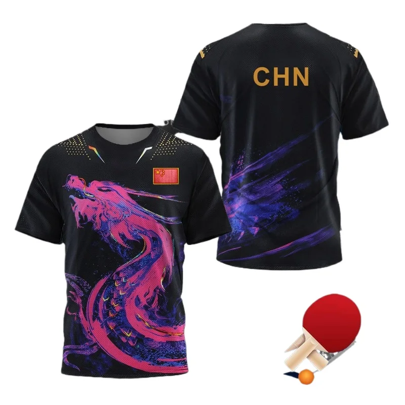Męska koszulka graficzna z mot – Table Tennis Xu Xin recenzja i cena